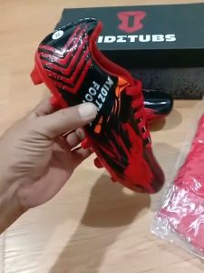 Paket Komplit Sepatu Bola & Tas Skin Deker untuk Anak Usia 6-10 Tahun