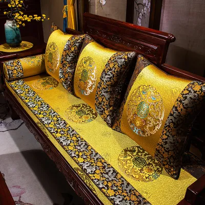 Traditional Redwood Furniture Seat Pad Latex Sponge 5 Pieces Set