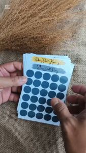 stiker dot / sticker bulat warna warni / stiker dekorasi stiker scrapbook