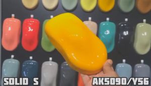 AIKKA Y56 / AK5090 Spoon Yellow | Solid Series | 2K Paint Automotive Car Motor Aerosol Cat Bancuh Kereta DIY Sudu Kuning