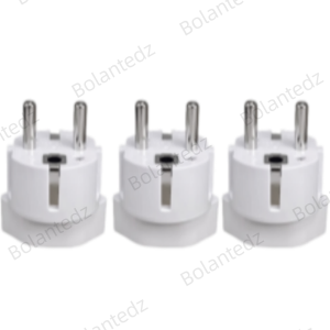 Bolantedz Bộ Chuyển Đổi Phích Cắm Du Lịch Châu Âu Pháp Bộ Chuyển Đổi Ổ Cắm Từ Thụy Sĩ Sang Châu Âu 10A 250V Để Sử Dụng Quốc Tế Với Tính Năng Bảo Vệ Quá Tải