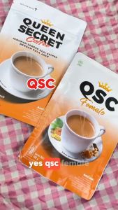 PAKET HEMAT 2 POUCH (FREE SHAKER) AMIRALAB Queen Secret Coffee Female Paket 2 Pouch  Minuman Kopi Herbal Solusi Membantu Kesehatan Wanita 100 gr