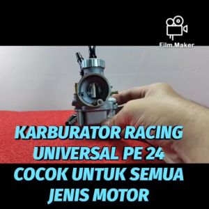 KARBURATOR RACING ASLI ORIGINAL PE 24 KEIHIN BISA UNTUK SEMUA JENIS MOTOR UKURAN VENTURI 24 KARBU CARBU CARBURATOR KARBU KABULATOR KALBURATOR KALBULATOR KARBULATOR