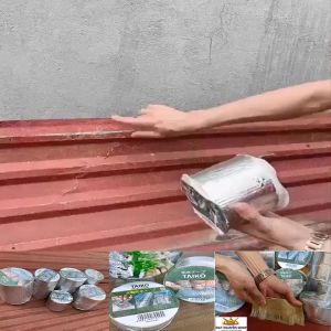 (Dài 10m Rộng 20cm) Băng Keo Keo Dán Chống Thấm Chống Dột Taiko Nhật Bản