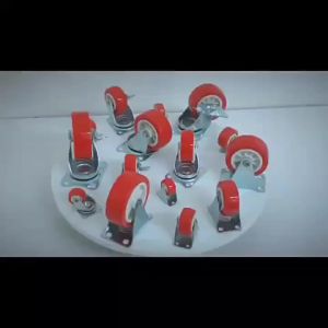 4Pcs Heavy Duty 2" Universal Swivel Caster Wheels Threaded Stem for Trolley Furniture Caster M8 Threaded Stem