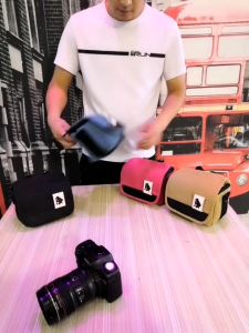 Canvas DSLR/MirrorLess Camera Bag - 4 Colors to Choose From