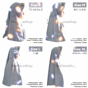 READY STOK!!! JILBAB INSTAN PITA SAMPING SERUT ASTRI KERUDUNG SEKOLAH ANAK TK SD SMP SMA DEWASA WARNA ABU-ABU MUDA HIJAB DAILY