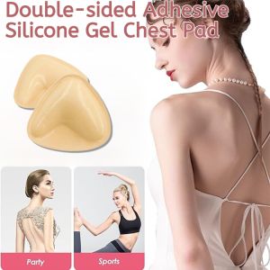 Double-sided Silicone Breast Pad Comic Chest Lifting Biological Self-adhesive Invisible Chest Pad