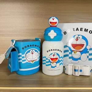 Beddy Childrens Thermal Cup Cartoon Design Small Capacity Outdoor Kindergarten Baby Water Bottle Double Drink Cup with Straw