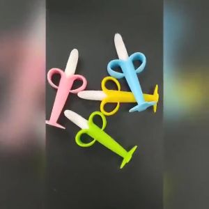 Silicone Banana Teether Baby Toys & Travel Case: No BPA & Soft Food Grade