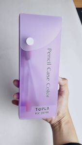 Topla Pencil Case 2879B Kotak Pensil /Tempat Alat Tulis dengan Kancing Anak SD