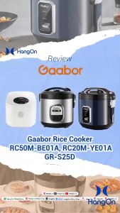 Gaabor Rice Cooker 5L Magic Com 400W Serbaguna Anti Lengket Ricecooker Penghangat Nasi MagicCom Penanak Nasi 2.2L RC50M-BE01A | 1L RC20M-YE01A | GR-S25D Digital