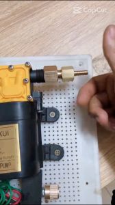 Đầu Nối Máy Bơm Đôi Sinleader Ren 18 Đồng Thau Nối Ống 6 8 10 12 Lắp Đặt Phun Sương