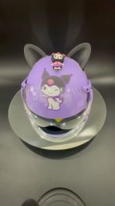 Mũ bảo hiểm trẻ em  cao cấp hình Kuromi có kính và không kính chính hãng BabySu đến từ công ty Nam Phong