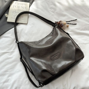 Vintage Retro Backpack Crossbody Bag Two-In-One Large Capacity Casual Womens Bag Shoulder Bag Commuter Campus Leisure Bag