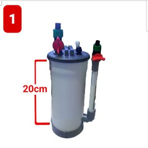 Filter canister kanister aquascape 4inch tinggi 20cm tabung saja polos