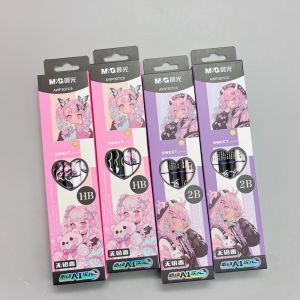 Cultural Supplies Business Lead Pencil Hexagonal Wood Stick Writing Pencil Pokemon Design Cute Elementary School Student 307C9