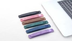 CHUBAN | Adhesive PU Leather Elastic Wristband Phone Holder Grip Bracket Universal Desk Phone Stand Support Telephone For iPhone Samsung