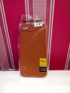 Casing iPhone 7 Plus 8 Plus TPU Softcase Hp Aesthetic Warna Hitam Blue Pink Lentur Protecion bunkus hp