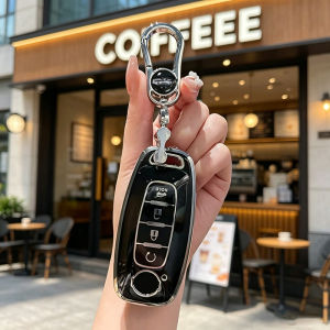 TPU Auto Key Fob Cover Case for Nissan 2025 2026 Armada PRO 4-X Versa X-Trail T33 Serena Rouge Kicks Pathfinder Ariya Keychain