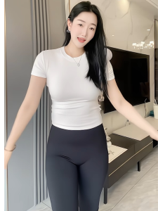 High-Waist Yoga Pants Womens Slimming Fitness Sports Shorts Breathable Quick-Dry Thin Model Summer Exercise Trousers