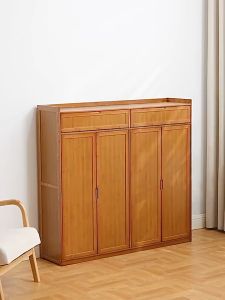 Tủ giày tre gia đình tủ tiền sảnh giá để giày hành lang hiện vật lưu trữ tủ giày chống bụi tiết kiệm không gian tại nhà