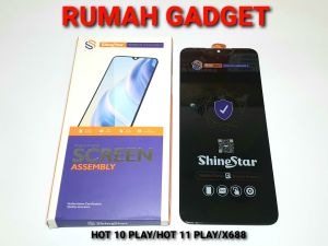LCD INF X688/HOT 10 PLAY/HOT 11 PLAY/ITEL VISION 2 PLUS/LE6/P7 PRO/POVA NEO BLACK FULLSET TOUCHSCREEN SHINE STAR