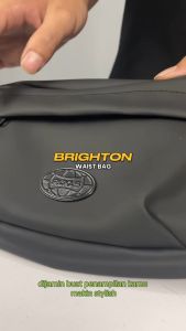RCKLS. Waistbag Brighton Black | Tas Pinggang Pria Waterproof | High Quality