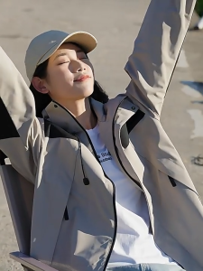 Jeep Spirit Sports Jacket For Men Women Waterproof Outdoor Camping Hiking Windbreaker