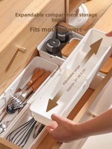 TIJU | Extendable Drawer Organizer Classification and Storage Tool