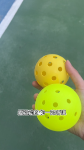 Pickleball Pickle Ball 40 Holes 74MM Practice Training Pickleballs Professional Tournament Competition Sport Match Balls Bola Acar