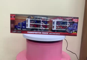 TOYSTAR - 666-200A Mô hình Xe tải chở 12 ô tô (KT 64x8x16.5cm)