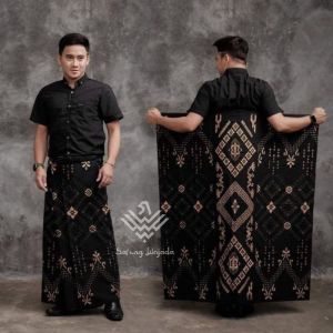 Sarung Batik Pekalongan Sarung Batik Santri Putra Sarung Batik Gus Iqdam terbaru Bahan Rayon Tebal
