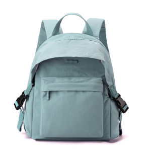GStar【READY STOCK】Fashion Backpack Student School Bag Korean Version Women Men Backpack Large Capacity Plain Colour Leisure Travel Backpack