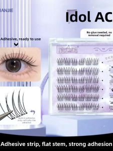 MOXIANJIE | Stage-Ready Self-Adhesive Segmented False Eyelashes