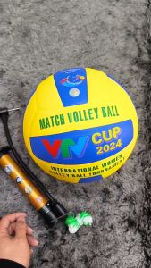 Bóng Chuyền Dán VTV CÚP 2024 Bách Hiền Da PU Tiêu Chuẩn Thi Đấu