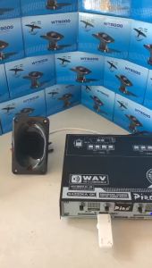 WALITTECH WT-5000 (SUARA PANGGIL/SUARA TARIK) NEODYMIUM MAGNET TWEETER TITANIUM WATERPROOF FOR SWIFTLET FARMING