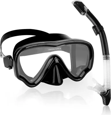 New Professional Snorkel Diving Mask and Snorkels Goggles Glasses Diving Swimming Tube Set Snorkel Child Unisex