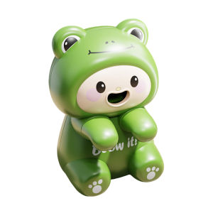 Cartoon Animal Electric Fan USB Rechargeable Hands Detachable Air-Blowing Cooler Cute Cup Mount Food Hot Drinking Cooling Fans