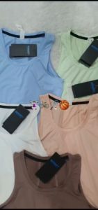 Oppa Style Shop 2123: Tanktop Olahraga Wanita Yoga Gym Fitness Dance Zumba Dri Fit