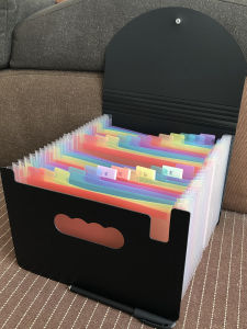 Hộp Đựng Tài Liệu PP Dày A5 Durable Hộp Đựng Giấy Tờ A4 Dây Đeo Tài Liệu Dây Đeo Tài Liệu Kiểm Tra Hộp Đựng Tài Liệu Văn Phòng Phẩm