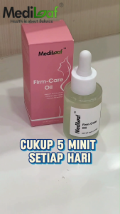 MediLeaf Firm-Care Oil – Natural Bust Wellness & Feminine Balance Massage Oil (Firming Circulation Radiance)
