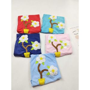 TERMURAH!!! Kerudung Anak Perempuan Bunga Inara Lucu Bahan Jersey Instan Variasi Tali Belakang
