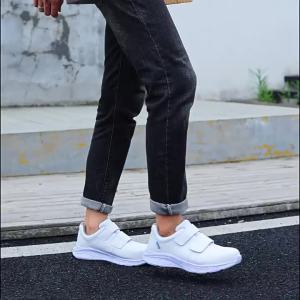 Zhuokai Velcro  Shoes for Men and Women Anti-Smash and Anti-Puncture Suede Mesh Breathable Non-Slip Wear-Resistant Polyurethane