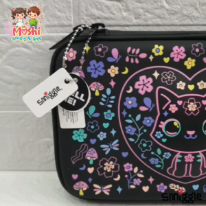 Tempat Pensil Mermaid Cat / Tempat Pensil Eclipse Cat / Pencil Case Anak Perempuan Motif Kucing Hitam