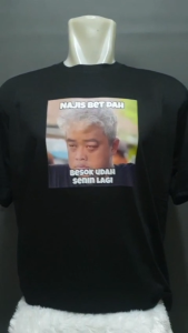 SUNOPY - Kaos Meme Besok Senin  | Desain DTF untuk Pria & Wanita Tc Cotton 30s
