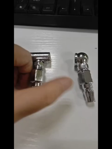 Car Tire Inflator Nozzle Car Air Chuck Double Head Tire Inflator Nozzle For Car and Truck