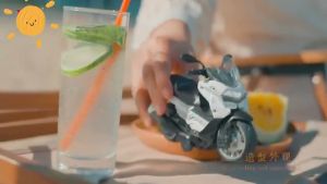 1:12 Pull Back Motorcycle Vehicle Toy With Light And Sound For Kids (1 Piece Assorted Color)