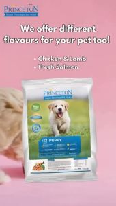 PRINCETON SUPER PREMIUM SERIES FOR PUPPY 5KG CHICKEN & LAMB - MAKANAN ANAK ANJING PRINCETON 5KG - with 1 pet food scoop while stocks last