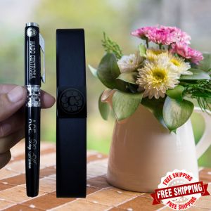 BÚT KÝ 𝔻𝕆𝕌ℙ𝕆ℕ𝕋.𝕊.𝕋 KIM LOẠI CAO CẤP CÓ KHẮC TÊNLOGOLỜI CHÚC & TẶNG KÈM NGÒI BÚT